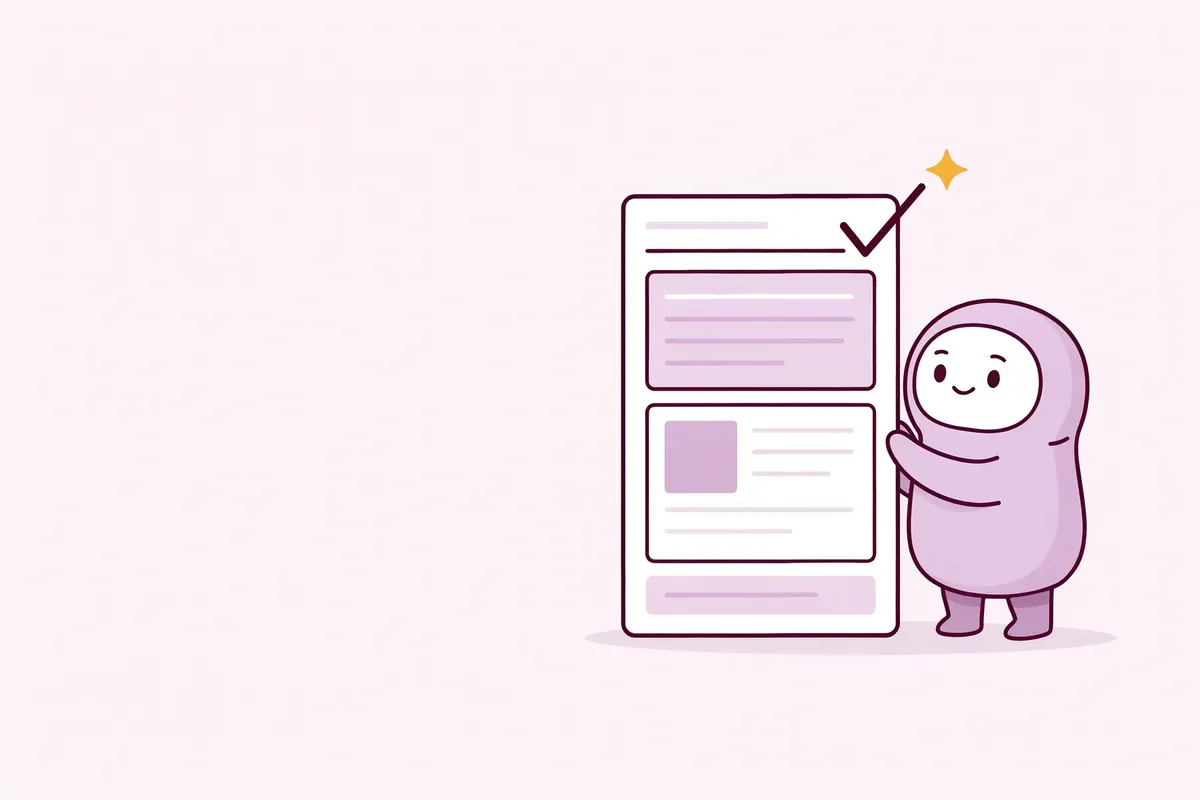 A clean, well-structured website being read and understood by a friendly AI, ready to be quoted